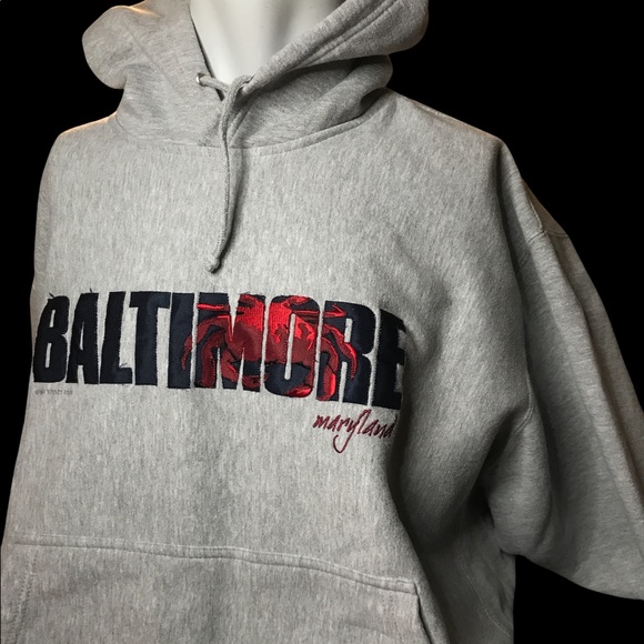Baltimore Maryland Hoodie - Picture 3 of 3